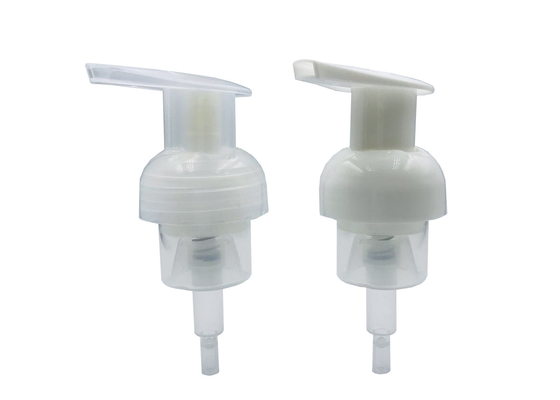 Pompa schiuma per pulizia viso 30mm 40mm, dispenser in plastica PP con molla interna