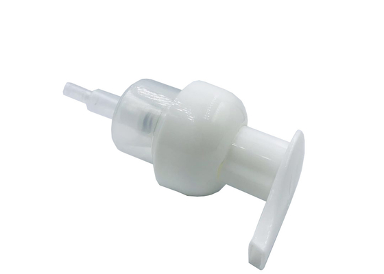 Pompa schiuma per pulizia viso 30mm 40mm, dispenser in plastica PP con molla interna