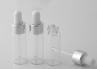 Chiare bottiglie trasparenti di aromaterapia delle bottiglie di vetro dell'olio essenziale