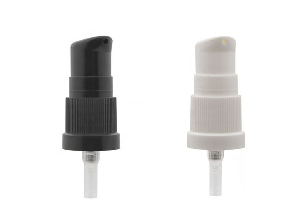 Imballaggio cosmetico di cura di pelle dell'erogatore crema in bianco e nero della pompa