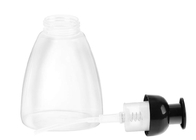 Bottiglie cosmetiche di plastica trasparenti ad alta resistenza con la pompa nera della schiuma