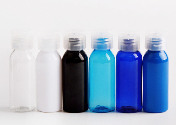 50 ml vuoto per viaggi Bottiglia di crema di lozione di plastica Hard Pet Squeeze Bottiglia per la cura della pelle Set igienici per hotel