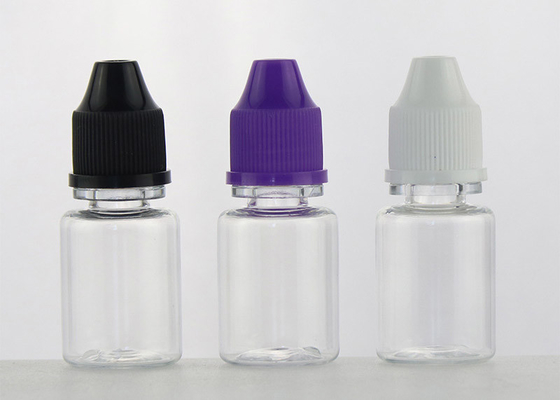 Bottiglia PETG cosmetica rotonda trasparente con tolleranza di capacità ± 5%