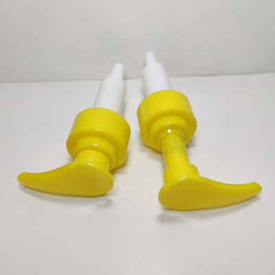 Pompia di lozione in plastica resistente con serratura a vite per lozione cosmetica