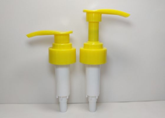 Pompia di lozione in plastica resistente con serratura a vite per lozione cosmetica