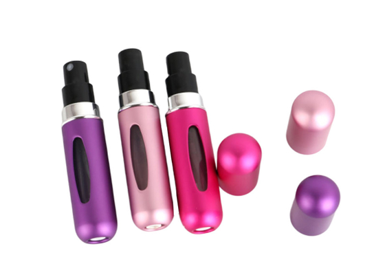 5 ml Bottiglia vuota Dispensatore di profumi Facile da trasportare Atomizzatore di profumi ricaricabile Bottiglia portabile di penna di profumi