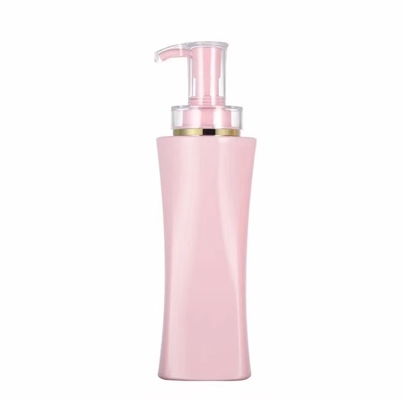 Lo sciampo rosa cosmetico di plastica imbottiglia l'imballaggio della lozione dell'ente quadrato