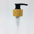 24 / bambù di legno reale della lozione di 28mm del sapone della pompa cosmetica dell'erogatore