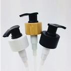 Pompa cosmetica di bambù di legno 24/28mm dello spruzzatore dell'erogatore del sapone di liquido della lozione