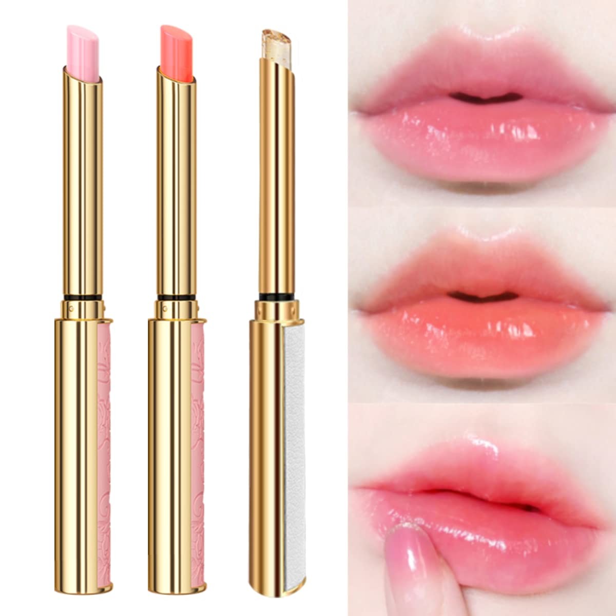 Metropolitana di Rose Gold Diamond Clear Lipstick che imballa per la plastica riutilizzabile