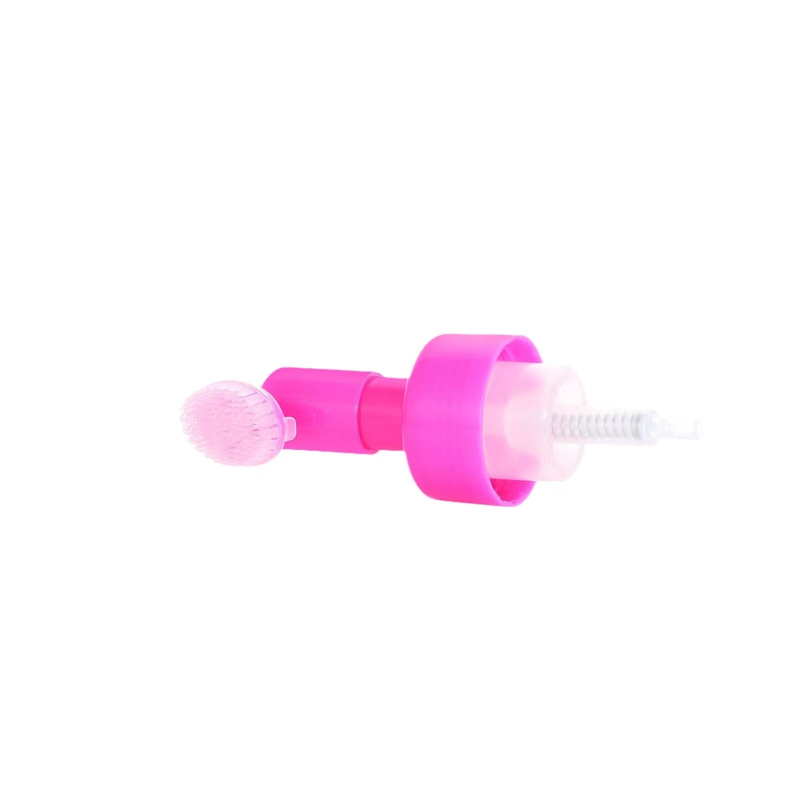 Pompa a schiuma di spazzola in silicone in plastica 42/410 43/410 Dispensatore di sapone per la pulizia facciale