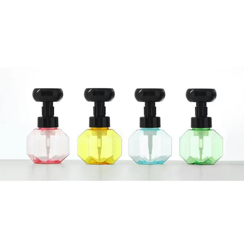 Dispensatore di lavaggio a schiuma di fiori in plastica da 42 mm a 43 mm Pompa Bottiglia di schiuma Pompa a forma di fiore Buddy Pompa per lavaggio a mano