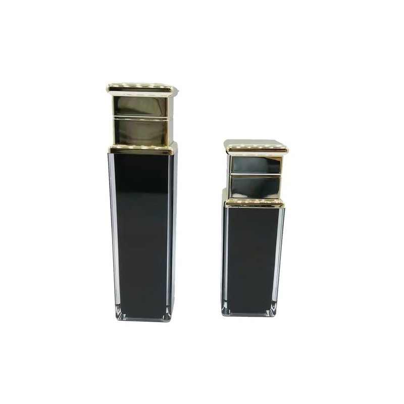 Confezione Rotonda Chiara 50 ml Crema Vuota Bottiglia di Lozione di Plastica Acrilica Crema Bottone