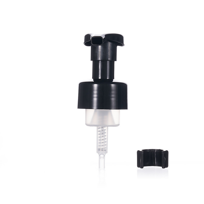 Pompa schiuma per la pulizia del viso da 40mm 43mm, dispenser in plastica ABS per lozione per bottiglia