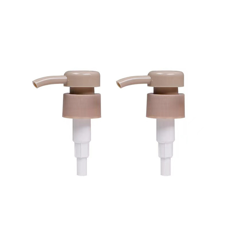1.5cc Pompa di lozione per 24mm 28mm Chiusure a vite a costole Opzioni di tappo multiplo