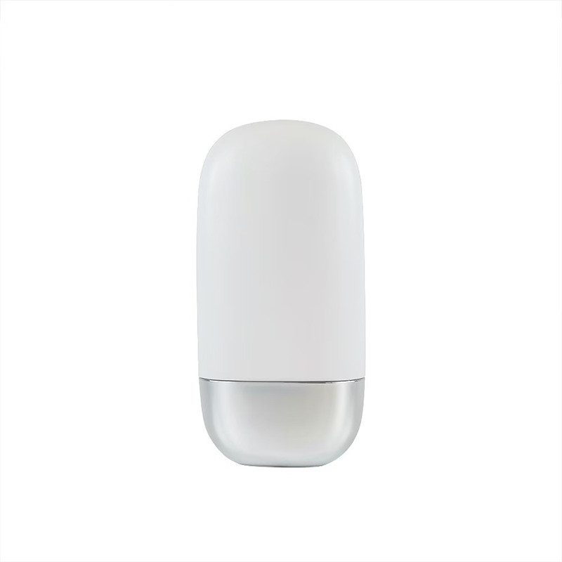 50g Oval Luxury Pink Cream Applicator Cream Sunscreen con tappo dorato