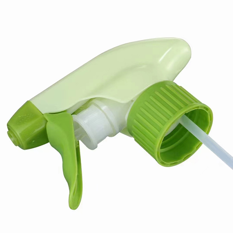 Spruzzatore di trigger da 28 mm pulizia giardino di varie dimensioni spruzzatore di trigger di plastica