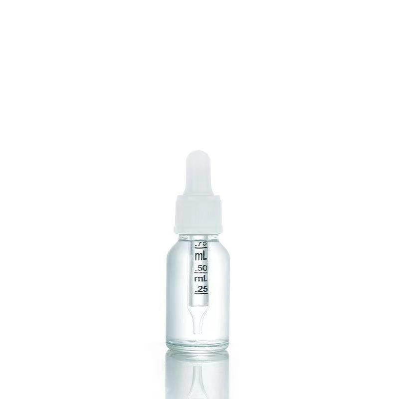 Bottiglia di plastica da 18 mm e bottiglia di olio essenziale in vetro da 10 ml da viaggio o da casa