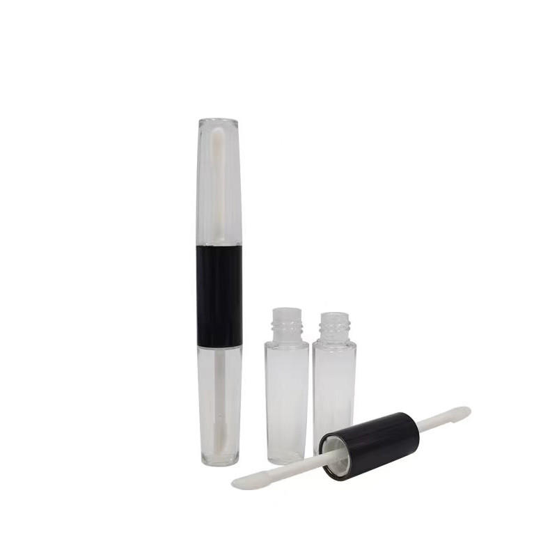 Materiale di plastica tubo di rossetto personalizzato 10 ml per contenitore quadrato di crema liquida imballaggio cosmetico
