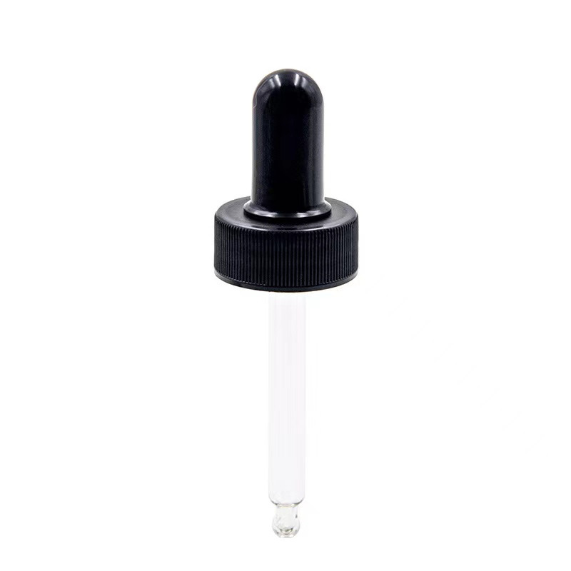18mm 24mm PP gocciolante di plastica a costole con pipetta di plastica colore personalizzato per una facile distribuzione