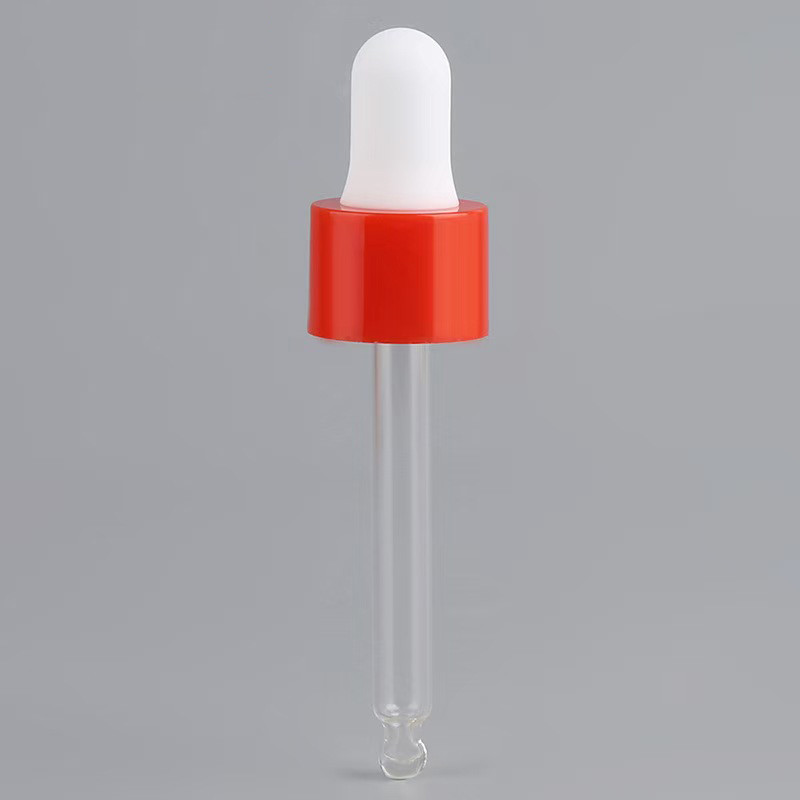 Colore personalizzato 18 mm 24 mm Gocciolante di plastica in PP liscio con pipetta di plastica per misure precise