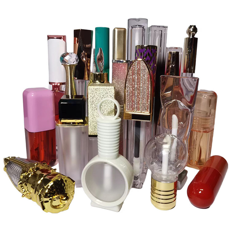 Imballaggio personalizzato per rossetti per il trucco e per il lucido labiale Contenitore di rossetto in plastica
