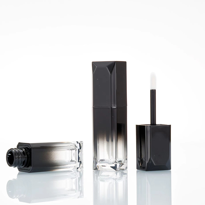 Acque resistenti a lunga durata rosso scuro marrone opaco liquido rossetto lucido per labbra bastone