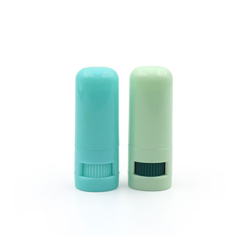 Bottiglia di balsamo per le labbra personalizzata 7g bastoncino vuoto di deodorante bastoncino rosso bottiglia fondo di riempimento contenitore di imballaggio in plastica cosmetica riutilizzabile