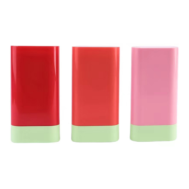Personalizzazione di alta qualità 10g Bottone di blocco vuoto Deodorante Balsamo Top Rotation Cosmetico Contenitore di imballaggio in plastica Riutilizzabile