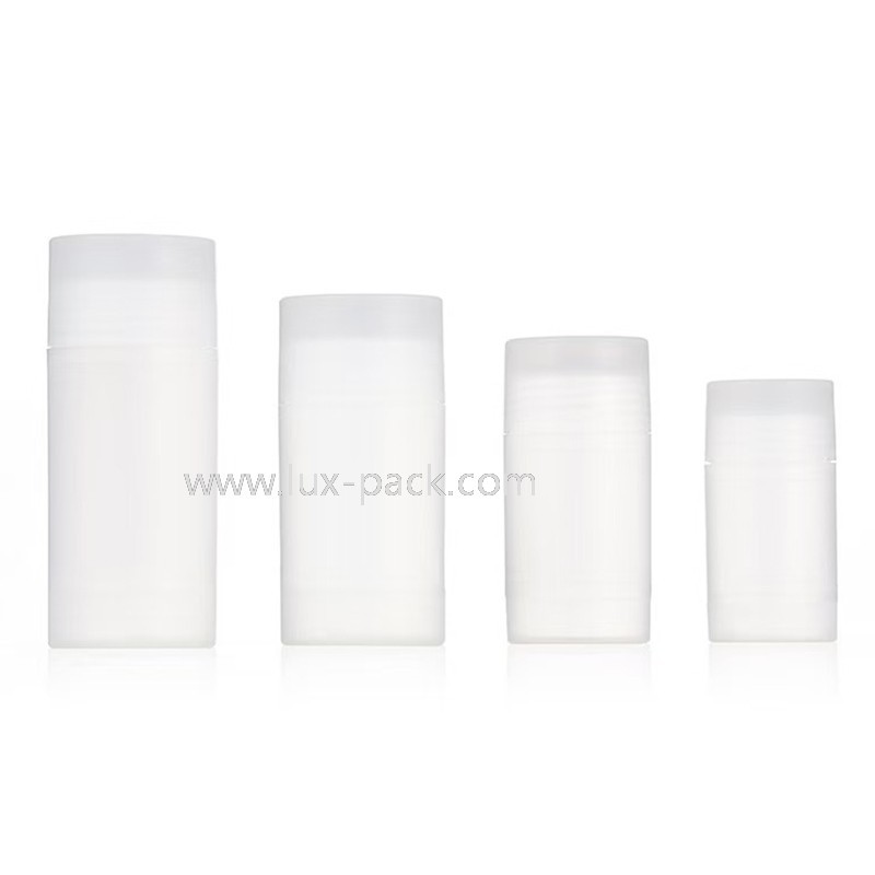 Deodorante Balsamo Stick Top Rotation Contenitore di imballaggio in plastica cosmetica riutilizzabile