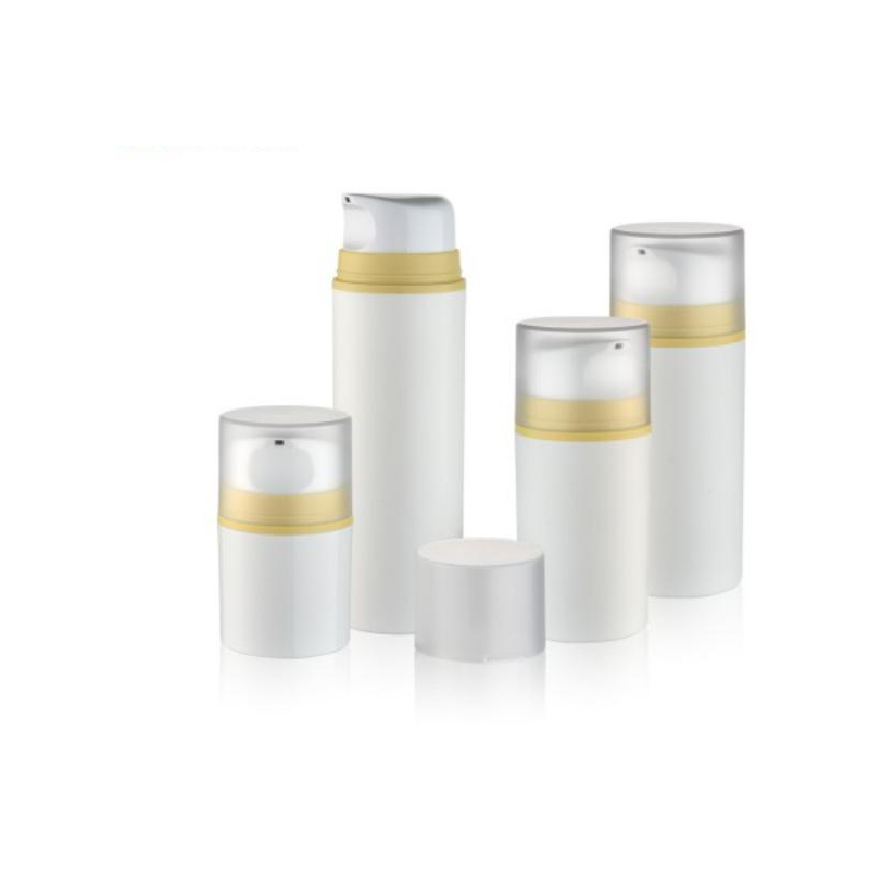 Materia prima superiore 30ml 50ml pompa senza aria bottiglia Accetta personalizzazione