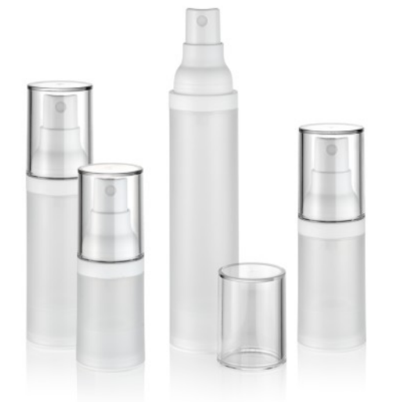 Aspetto delicato 5ml 10ml 15ml 30ml Bottiglia di pompa di plastica senza aria Usata per la cura della pelle