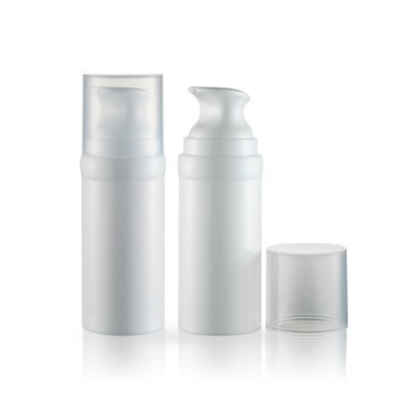 Design elegante flacone airless da 50 ml di alta qualità utilizzato per confezioni di prodotti per la cura della pelle