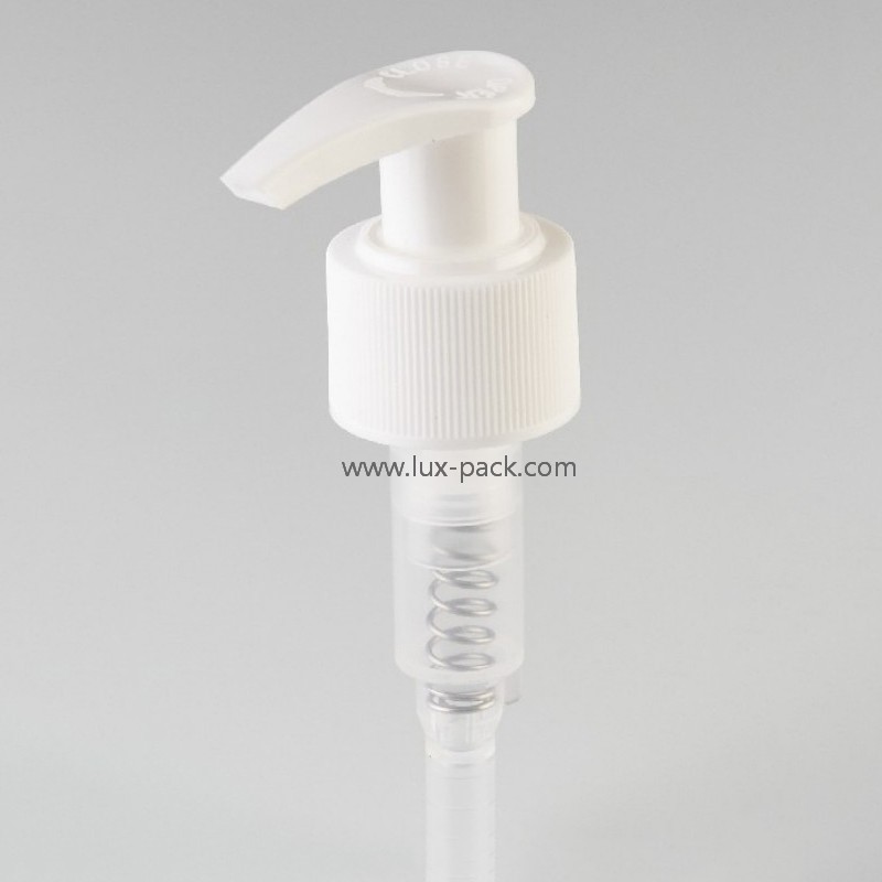 Aspetto polacco 24mm 28mm pompa di lozione utilizzata per bottiglie