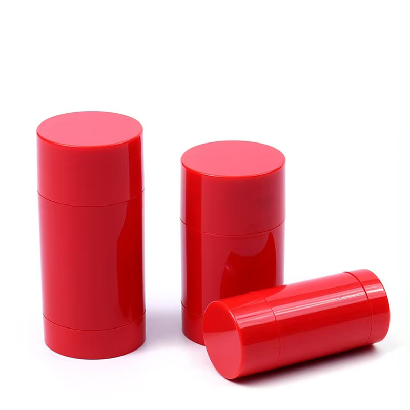 Contenitore per balsamo deodorante vuoto in plastica AS, corpo in plastica AS, profumo, colori vivaci, 15g, 30g, 50g, 75g, 100g