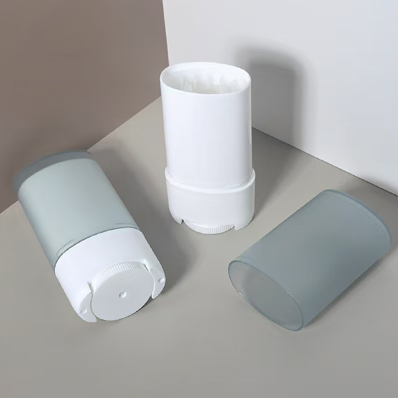 Contenitore di imballaggio in plastica per cosmetici Bottiglia di balsamo riutilizzabile Riempimento inferiore