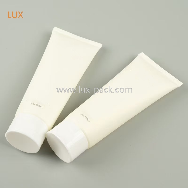 15 ml 50 ml 80 ml Flip cap plastic squeeze empty lotion tube confezionamento cosmetici per la cura della pelle morbida