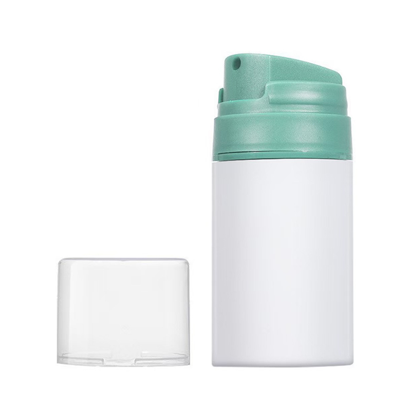 Popolare Stile 30ml 50ml 100ml Dispenser Pompa senza aria Bottiglia con PP Over Cap
