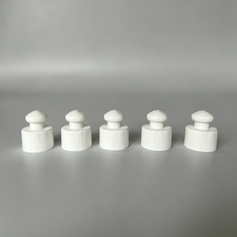 28mm Push Pull Plastic Sports Cap per bottiglie Caps Dispensing Caps per bottiglie Plastic Screw Cap