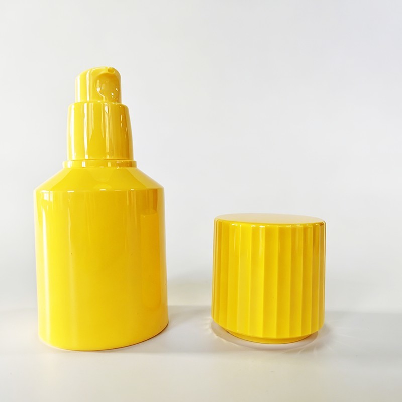 30/50/80/100ml aggiornato alla moda alla moda bottiglia airless in plastica cosmetica nuovo stile crema per la cura della pelle lozione cosmetica