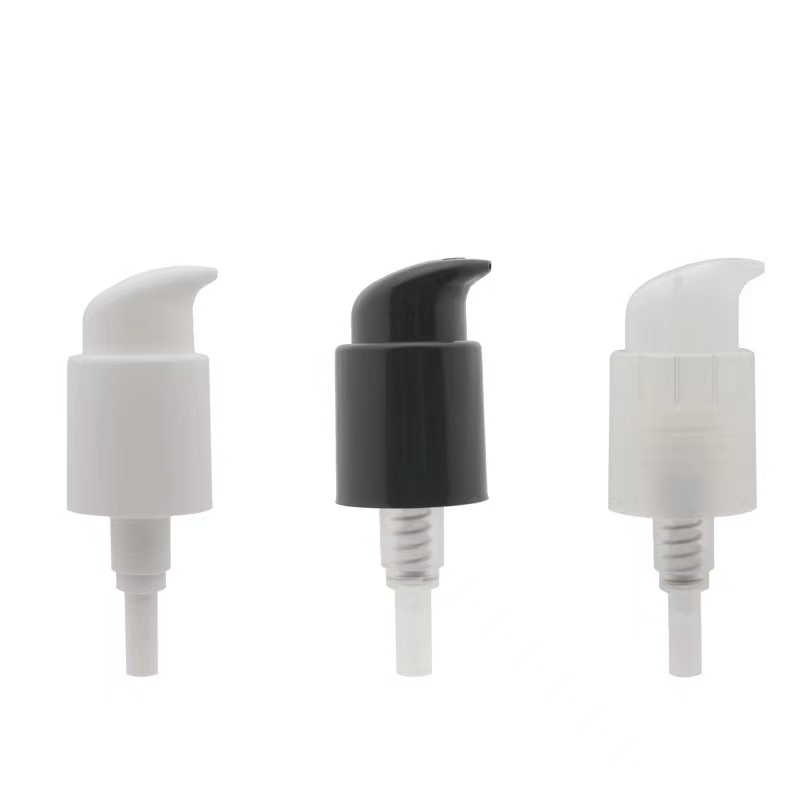 Pompa per crema cosmetica con chiusura rotativa per pompa erogatrice di lozione in plastica 18/410 per bottiglia detergente per la cura della pelle