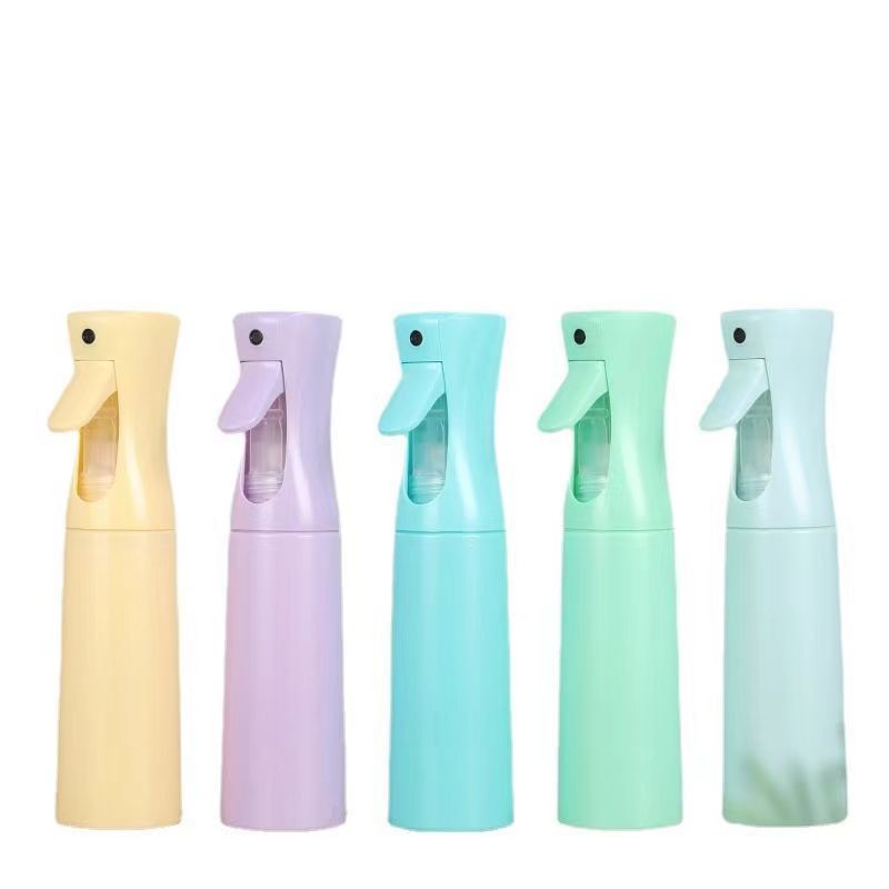 Flacone spray ad alta pressione da 300 ml Flacone spray per olio a nebbia fine Flacone spray da cucina per olio per capelli Flacone spray continuo