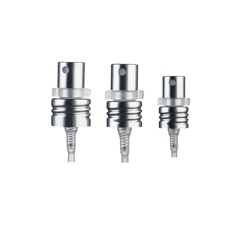 Pompa spray per profumo a baionetta in allumina da 13 mm, 15 mm, 20 mm, nebulizzatore metallico dorato e argentato per flaconi di profumo in vetro