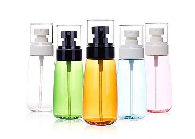 Lo spruzzo di pulizia di vita quotidiana imbottiglia i colori su misura bottiglie di plastica cosmetiche