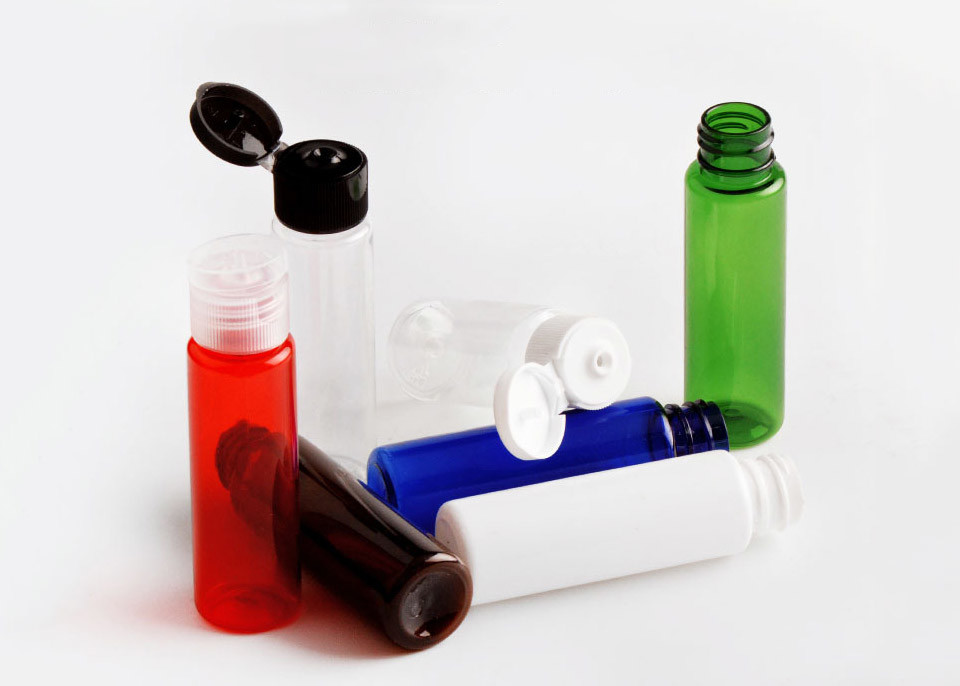 Due tipi svuotano piccoli i colori su misura della bottiglia contenitori di plastica con il coperchio