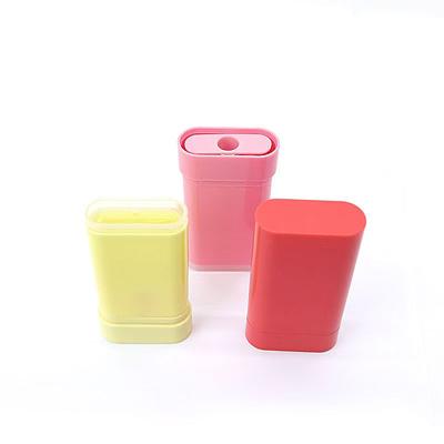 Vuoto Tutto Plastica Forma Ovale Bottiglia Deodorante Riempimento Dall'alto Cura Personale