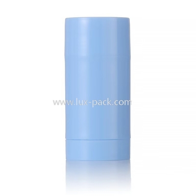 Stick superiore di riempimento per la cura personale, vuoto, tutto in plastica, a forma ovale, per deodorante