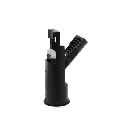 Flacone per mascara trasparente a doppia estremità con spazzola a pettine, flacone per ciglia e sopracciglia con logo personalizzato