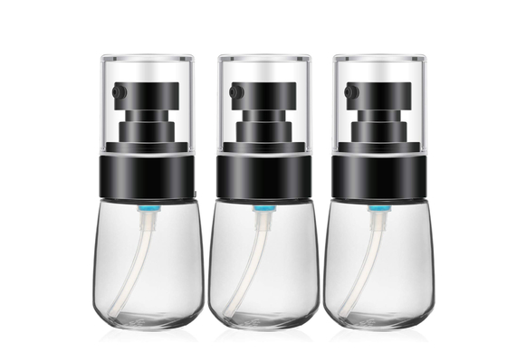 Bottiglia liquida crema della pompa della schiuma delle bottiglie cosmetiche trasparenti di 30ml PETG
